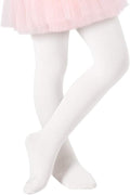 Century Star Girls Ballet Tights - Super Soft Footed Dance Tights for Toddlers | Comfortable Fit