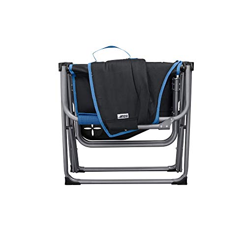Outdoor Folding Director's Chair with Mesh Armrest & Table – Heavy Duty, Portable