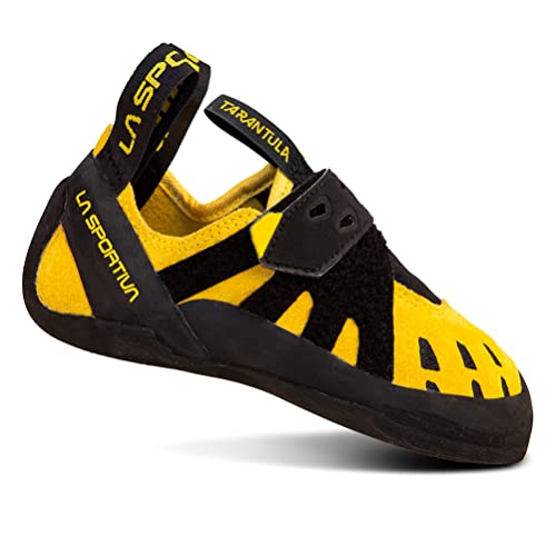 La Sportiva Kids Tarantula Junior Climbing Shoes - Size 1-1.5 Big Kid Yellow/Black
