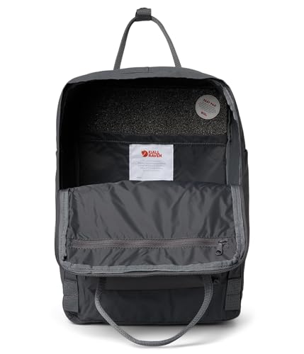 Super Grey Fjällräven Kanken Laptop Backpack 15 with Padded Sleeve - Durable Vinylon