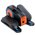 DUREXO Orange Under Desk Elliptical with Remote Control & 12 Speeds – Portable Leg Exerciser for Seniors & Office Use