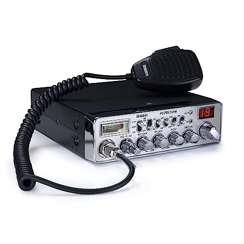 Uniden 40-Channel CB Radio with Dual-Mode AM/FM, SWR Meter, PA Function