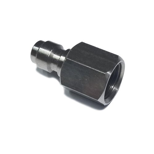 Aopkeo Stainless Steel 8mm Male Charging Adapter Female Thread 1/8BSPP Quick Disconnect Pulg Coupler Connector for Paintball Airsoft PCP Diving