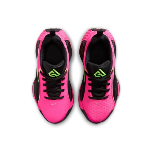 Nike Kids Giannis Immortality 5 Basketball Shoes - Big Kid Hyper Pink/Volt-Oracle Pink-Black