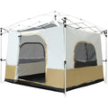 Khaki Canopy Camping Tent Inner Tent for 10x10 ft Pop Up Canopy