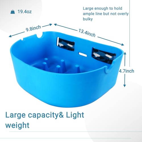 Fly Fishing Stripping Basket for Boat - Super Light Floating Flexible FFSB - MaximumCatch