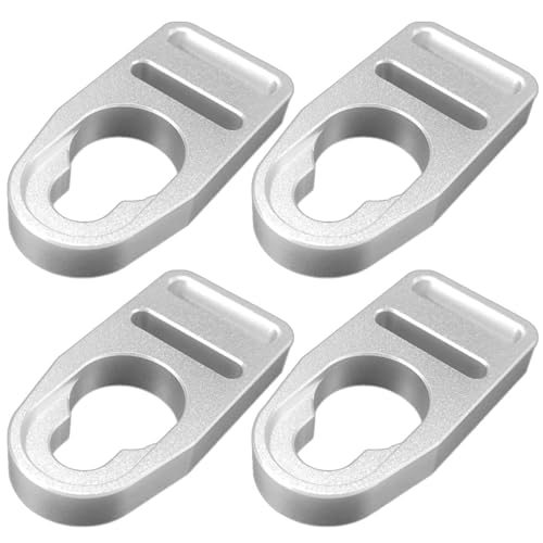4 pcs Aluminum Kayak Seat Replacement Buckle Clips for Lifetime & Emotion Kayaks