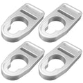 4 pcs Aluminum Kayak Seat Replacement Buckle Clips for Lifetime & Emotion Kayaks
