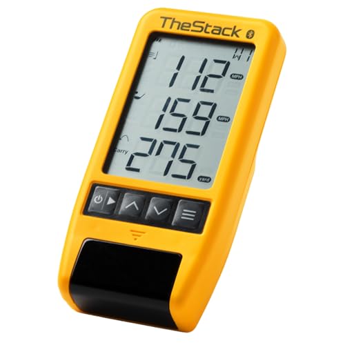 TheStack Radar Portable Golf Launch Monitor with Swing & Ball Speed Tracking