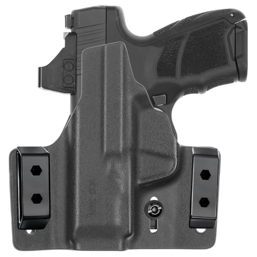 Tulster OWB Contour Kydex Holster for H&K CC9 - Black, Optic Ready, Concealed Carry