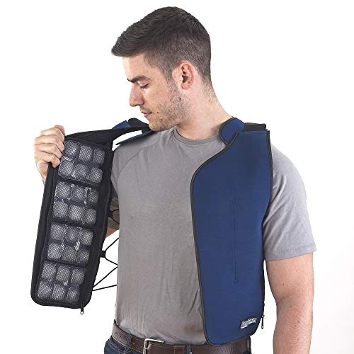FlexiFreeze Personal Series Ice Vest with Zipper - Vest Only