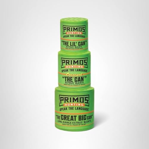 Primos The Can Family Pack Compact Design for Authentic Doe and Fawn Vocalizations