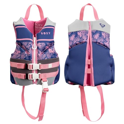 Roxy Kids Life Jacket Pink / 33-55 lbs USCG Approved Child PFD