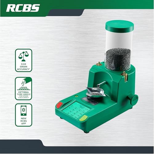 RCBS ChargeMaster Link Digital Powder Dispenser with Bluetooth, 2000 Grain Capacity