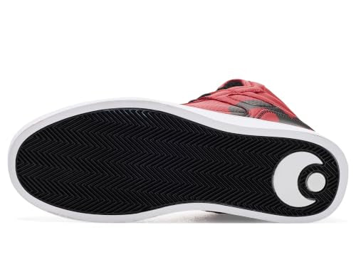 Osiris Mens Clone Skate Shoes 14 Red/Black/Font - Trendy and Durable Footwear
