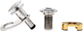 Made in USA Quick Release Fender Cleats - 316 Stainless Steel for Ultimate Corrosion Resistance | 1/2" & 3/8" Sizes