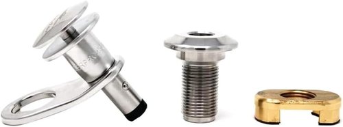 Made in USA Quick Release Fender Cleats - 316 Stainless Steel for Ultimate Corrosion Resistance | 1/2" & 3/8" Sizes