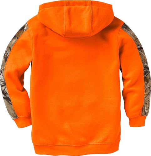 Legendary Whitetails Kids' Camo Hoodie Pullover Sweatshirt X-Large - Inferno