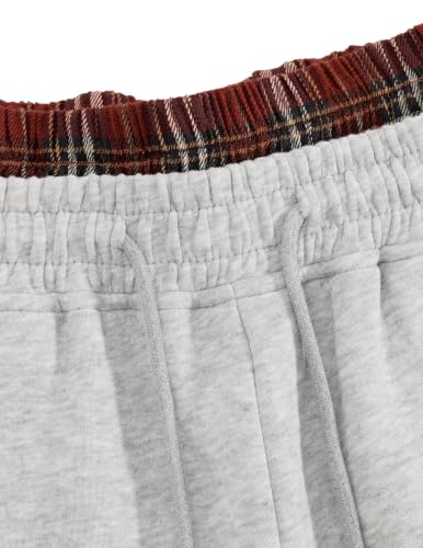 X-Small Embroidery Puppy Wide Leg Sweatpants - Grey Unisex Joggers