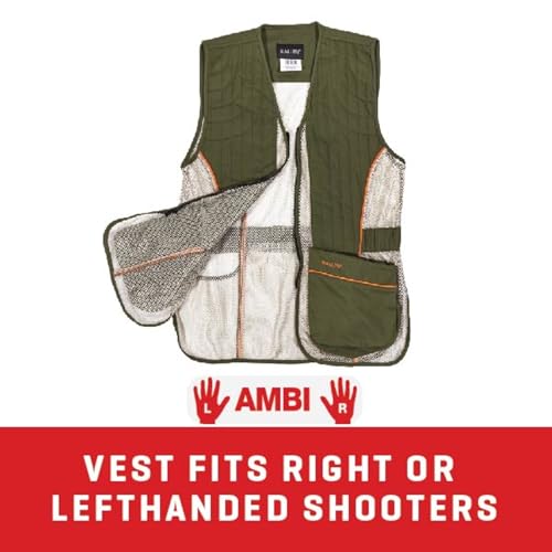 Allen Company Ace Shooting Range Vest with Movable Shoulder Pad - Medium-Large
