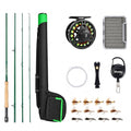 Aventik Riverbend 9'0'' 5wt Fly Fishing Rod Kit with Reel & Accessories