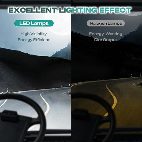 Golf Cart LED Light Kit for EZGO TXT 1996-2013 Headlights & Taillights, Waterproof 12V