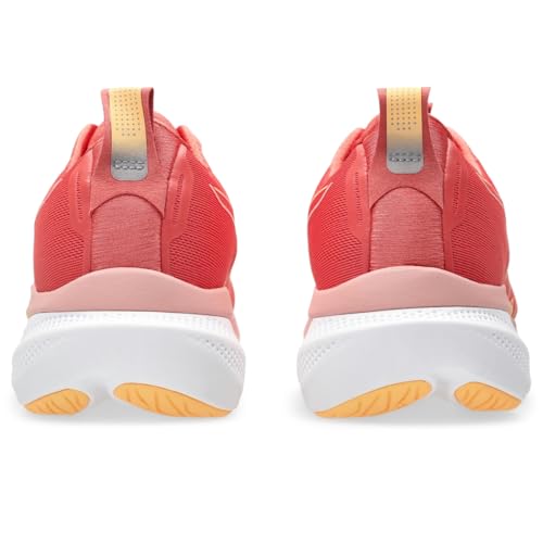 ASICS Women's Glideride Max Running Shoes Dark Pink Clay/Orange Glow - Breathable, Cushioned, Energy-Saving Road Sneakers