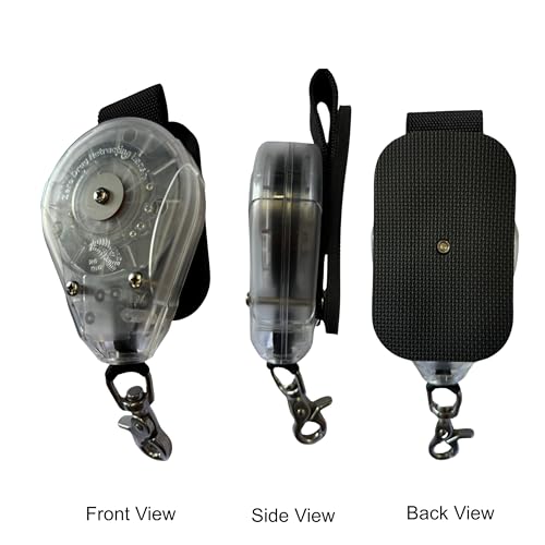 Blue Planet Zero Drag Retractable Leash for Wingfoiling & SUP - Tangle-Free, Saltwater Resistant