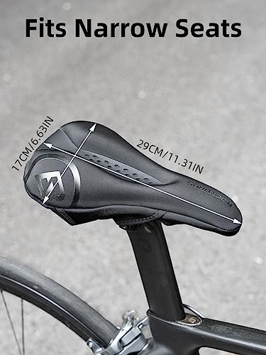 Bike Seat Cover Gel Cushion for Men Women Comfortable Cycling