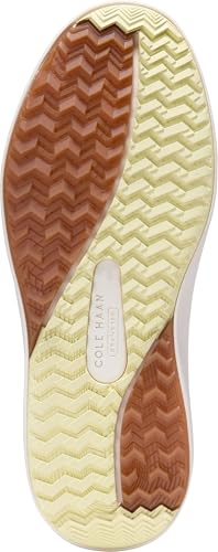 Cole Haan Women's Grandpro Topspin Golf Shoes - 6 Wide Powder/Wax Yellow/Biscuit Waterproof