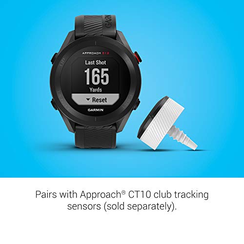 Garmin Approach S12 Golf GPS Watch with 42,000 Preloaded Courses, Heart Rate Monitor
