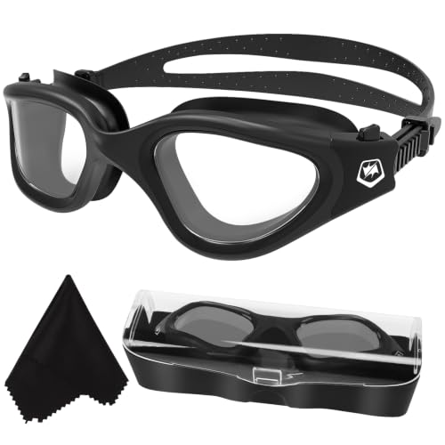 Swimming Goggles for Men Women Teens Anti Fog UV Protection Clear Vision