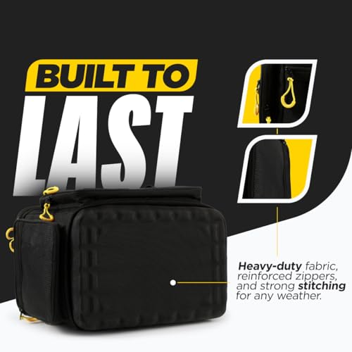 Beyond Braid Medium Water-Resistant Fishing Tackle Bag - Holds Tackle Boxes & Gear