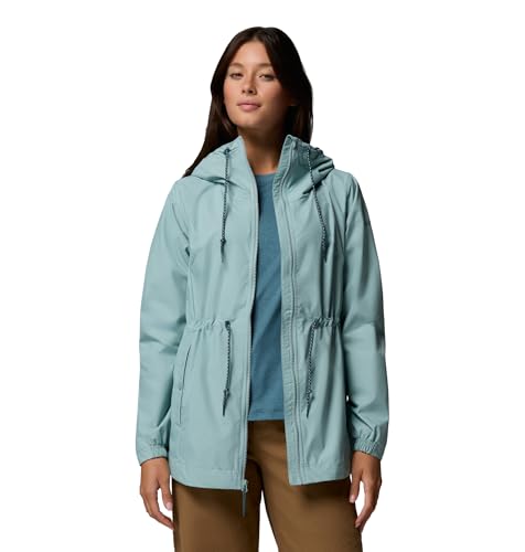 Women's Rain-Ready Crushed Blue Lillian Ridge II Jacket - Extended & Tall Sizes