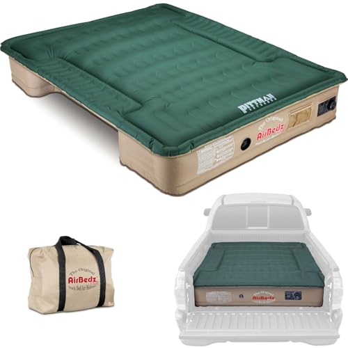 Truck Bed Air Mattress - Full Size 6' - 6.5' for Short Beds, Puncture-Resistant, Inflatable Support