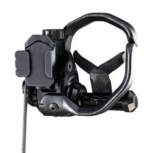 Right Hand Arrow Rest for Archery Bows - Black, Compatible with Integrate