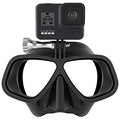 Octomask Frameless Dive Mask with GoPro Mount Low-Volume Snorkeling Gear