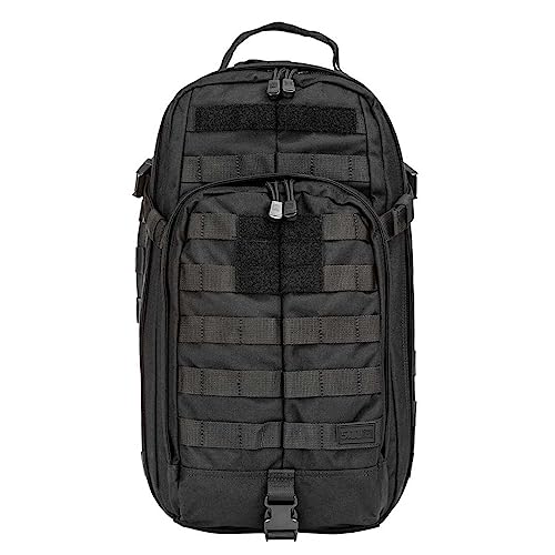 5.11 Tactical Sling Bag Pack MOAB 10 Black One Size Military Shoulder Bag 18L