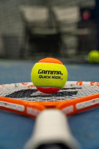 GAMMA Quick Kids 48-Box Training Tennis Balls for 10 & Under, Low-Compression, USTA & ITF Approved