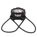 Scuba Dive Compass with Glow Dark Face Waterproof to 230ft - Bungee Mount