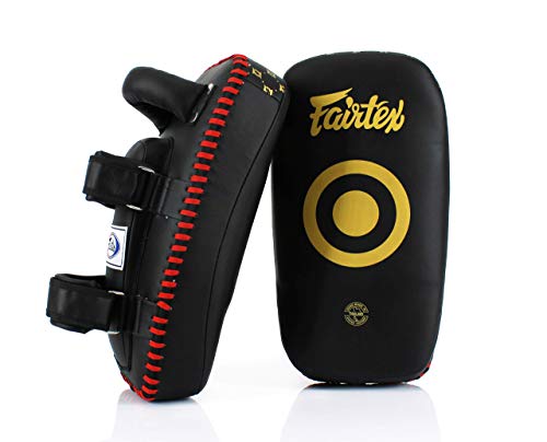 Fairtex KPLC5 Muay Thai Kickboxing Lightweight Thai Pads - Black