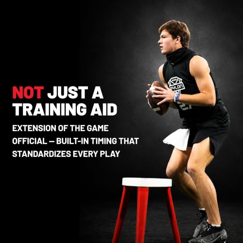 Football Quarterback Training Tee with Programmable Timer & Audible Buzzer