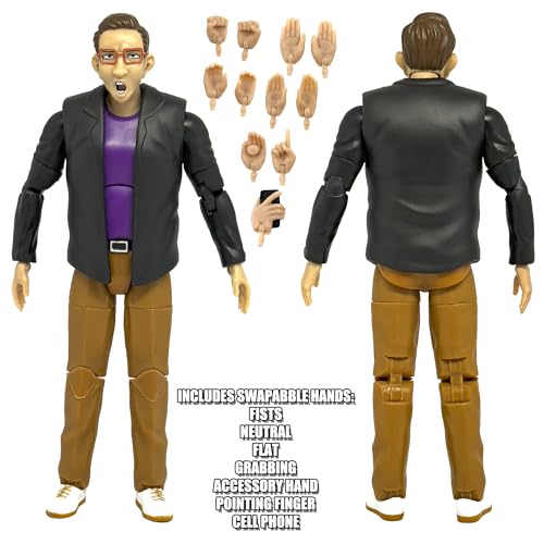 Wrestling Fan Figures 4-Pack Series 5 | Articulated Crowd Characters