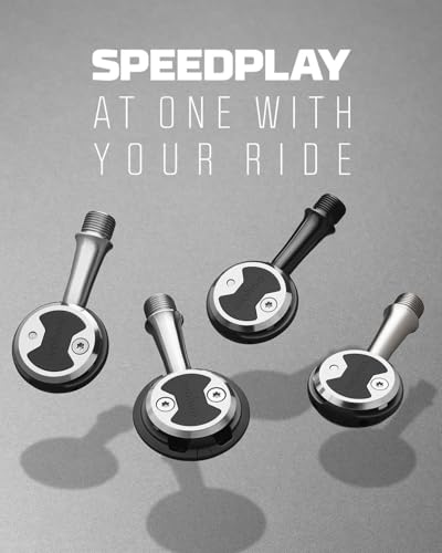 Wahoo Speedplay COMP Pedal System - Dual-Sided Clipless Cycling Pedals