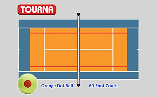 Tourna Low Compression Stage 2 Tennis Ball