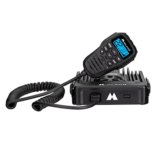 Overland Midland MXT575 50W GMRS MicroMobile Two-Way Radio - Compact CB Radio