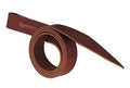 Weaver Leather Latigo Belt 1 3/4 x 72 Inches Burgundy with Holes