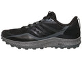 Men's Trail Running Sneakers - Saucony Peregrine 12 Black Charcoal Size 12