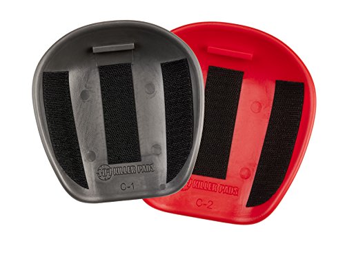 187 Killer Pads Re-Cap Lock-In, Black, C2: Small to X-Large