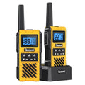 Gaswei G1Pro+ 2 Pack Yellow Waterproof Walkie Talkies Long Range IP67 - License-Free